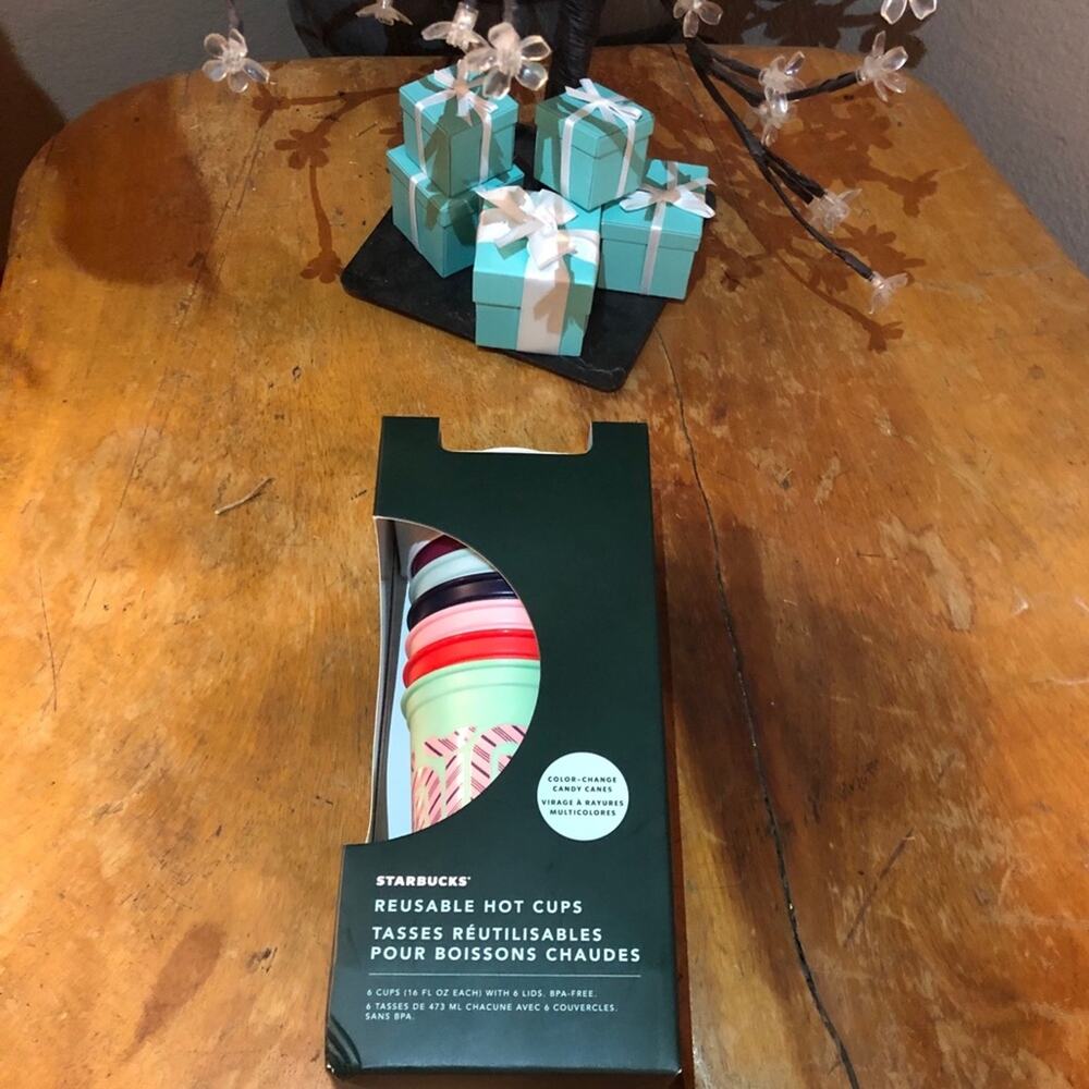 Starbucks Color Changing Candy Cane Cups - Picture 2 of 6